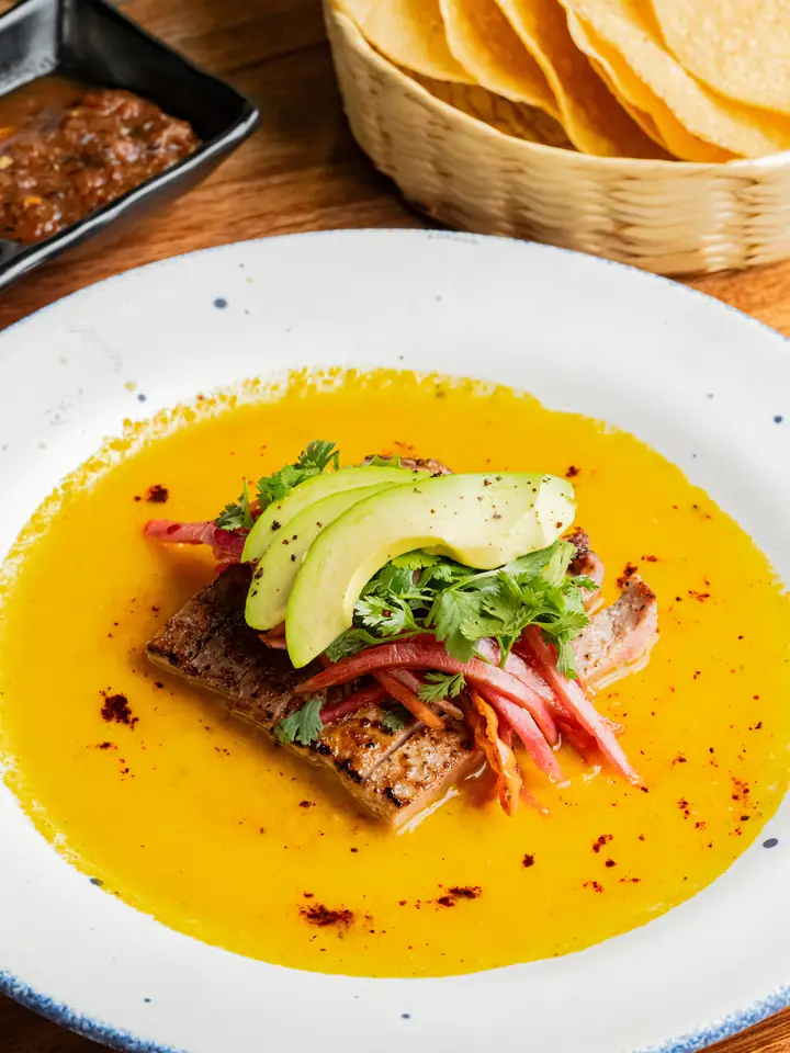 Aguachile de arrachera